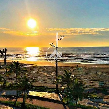 Moderno apto frente à praia, com incrível vista e churrasqueira - Praia Grande Praia Grande (Santos) Exterior foto