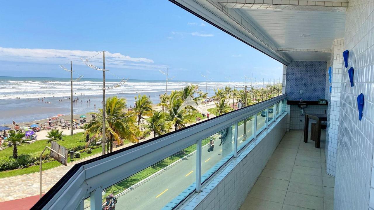 Moderno apto frente à praia, com incrível vista e churrasqueira - Praia Grande Praia Grande (Santos) Exterior foto