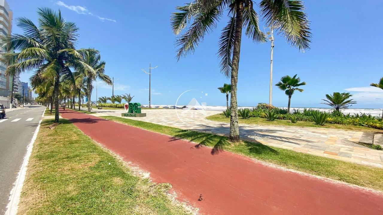 Moderno apto frente à praia, com incrível vista e churrasqueira - Praia Grande Praia Grande (Santos) Exterior foto