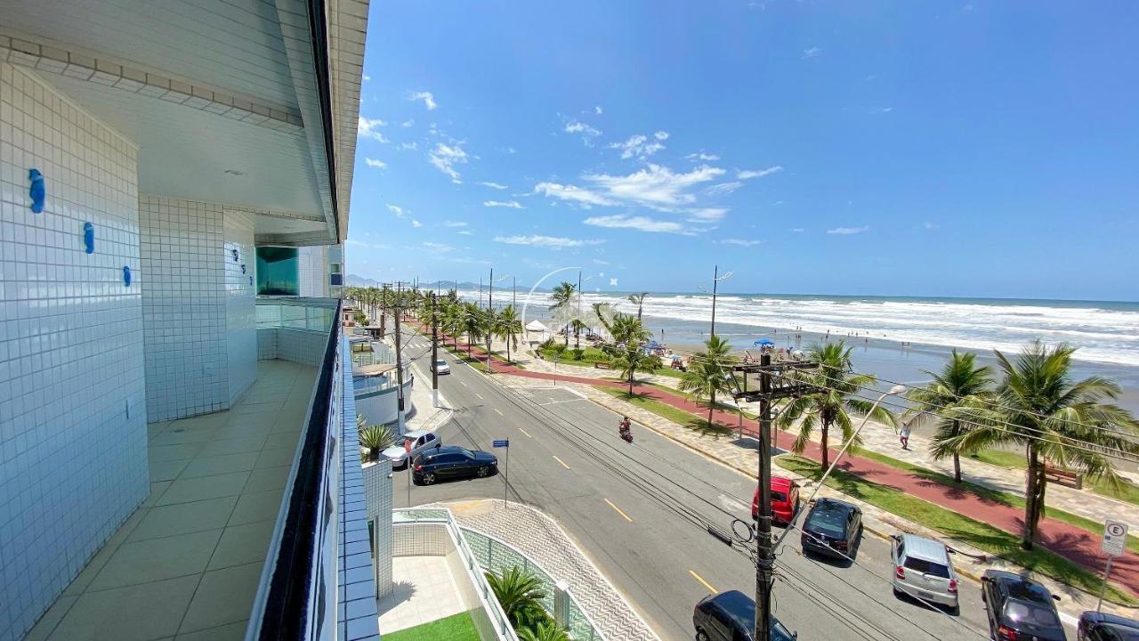 Moderno apto frente à praia, com incrível vista e churrasqueira - Praia Grande Praia Grande (Santos) Exterior foto